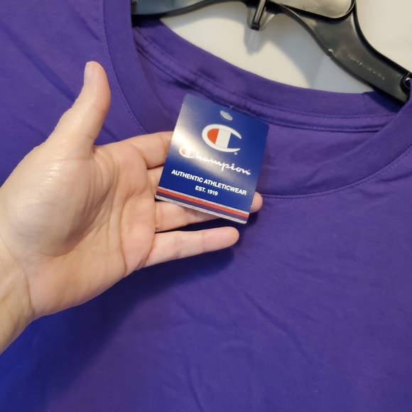 🍁Champion Men's Vibrant Purple Tee Size 2X - Picture 2 of 5
